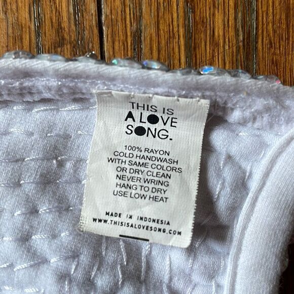 This Is A Love Song Sun Shining Halter Top - Picture 6 of 7